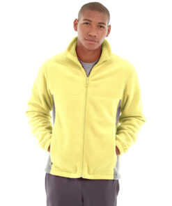 Orion Two-Tone Fitted Jacket-L-Yellow