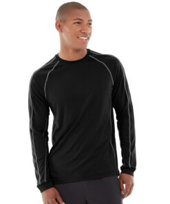 Deion Long-Sleeve EverCool™ Tee-M-Black