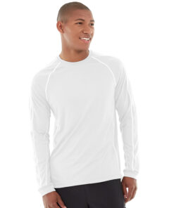 Deion Long-Sleeve EverCool™ Tee-S-White