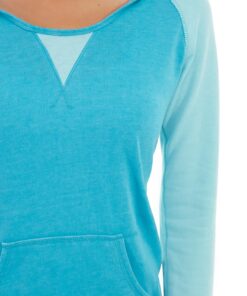 Alternative view of Miko Pullover Hoodie-L-Blue