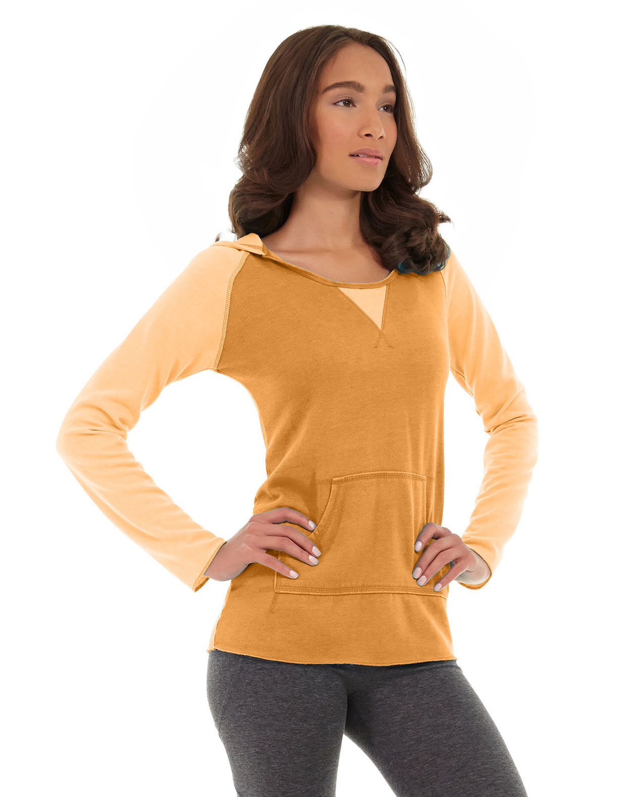 Miko Pullover Hoodie-M-Orange