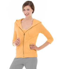Selene Yoga Hoodie-L-Orange