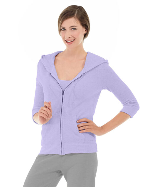 Selene Yoga Hoodie-M-Purple