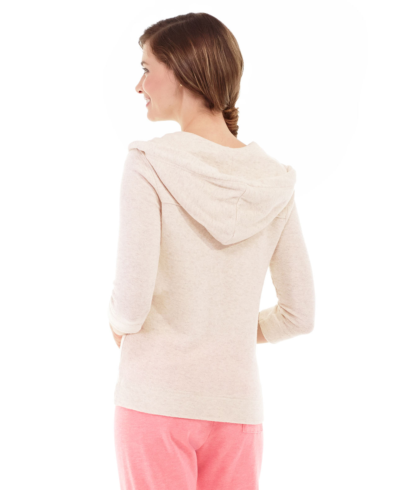 Selene Yoga Hoodie-XL-White - Image 2
