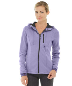 Phoebe Zipper Sweatshirt-L-Purple