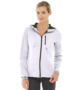 Phoebe Zipper Sweatshirt-L-White