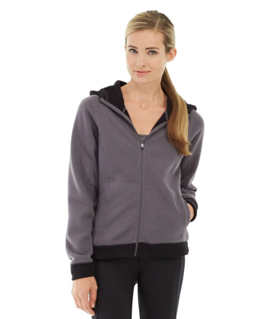 Circe Hooded Ice Fleece-M-Gray