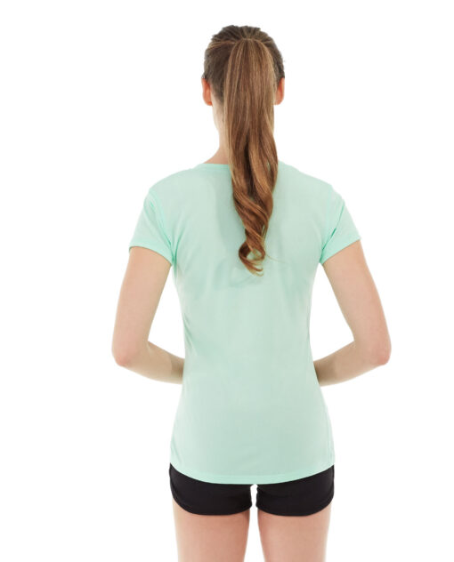 Gabrielle Micro Sleeve Top-XS-Green - Image 2