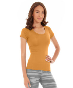 Desiree Fitness Tee-L-Orange