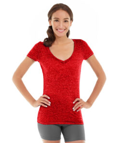 Minerva LumaTech™ V-Tee-L-Red