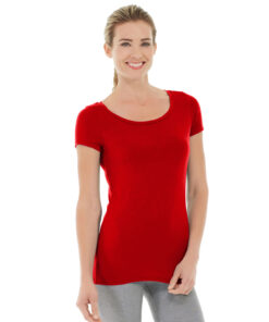 Tiffany Fitness Tee-M-Red