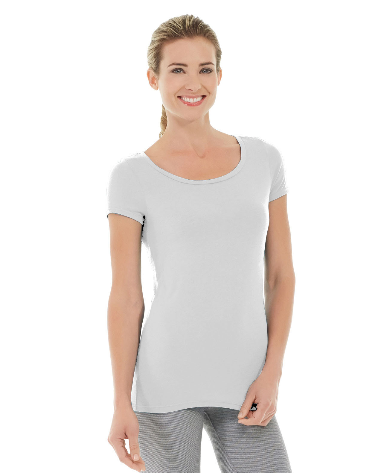Tiffany Fitness Tee-S-White