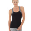 Antonia Racer Tank-M-Black